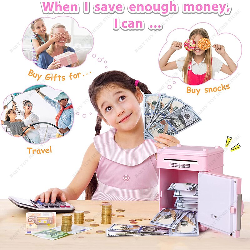 ATM Piggy Bank for Children