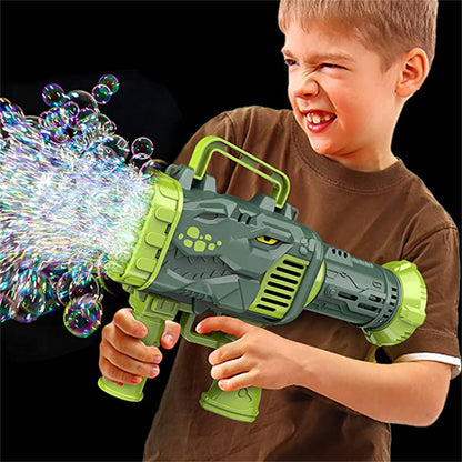 Dinosaur Soap Bubble Gun